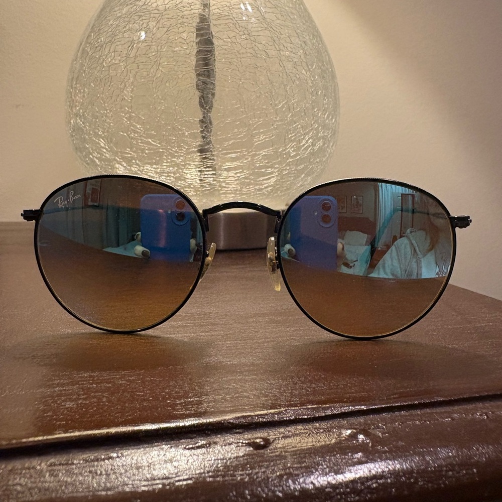 RayBan circle frame sunglasses